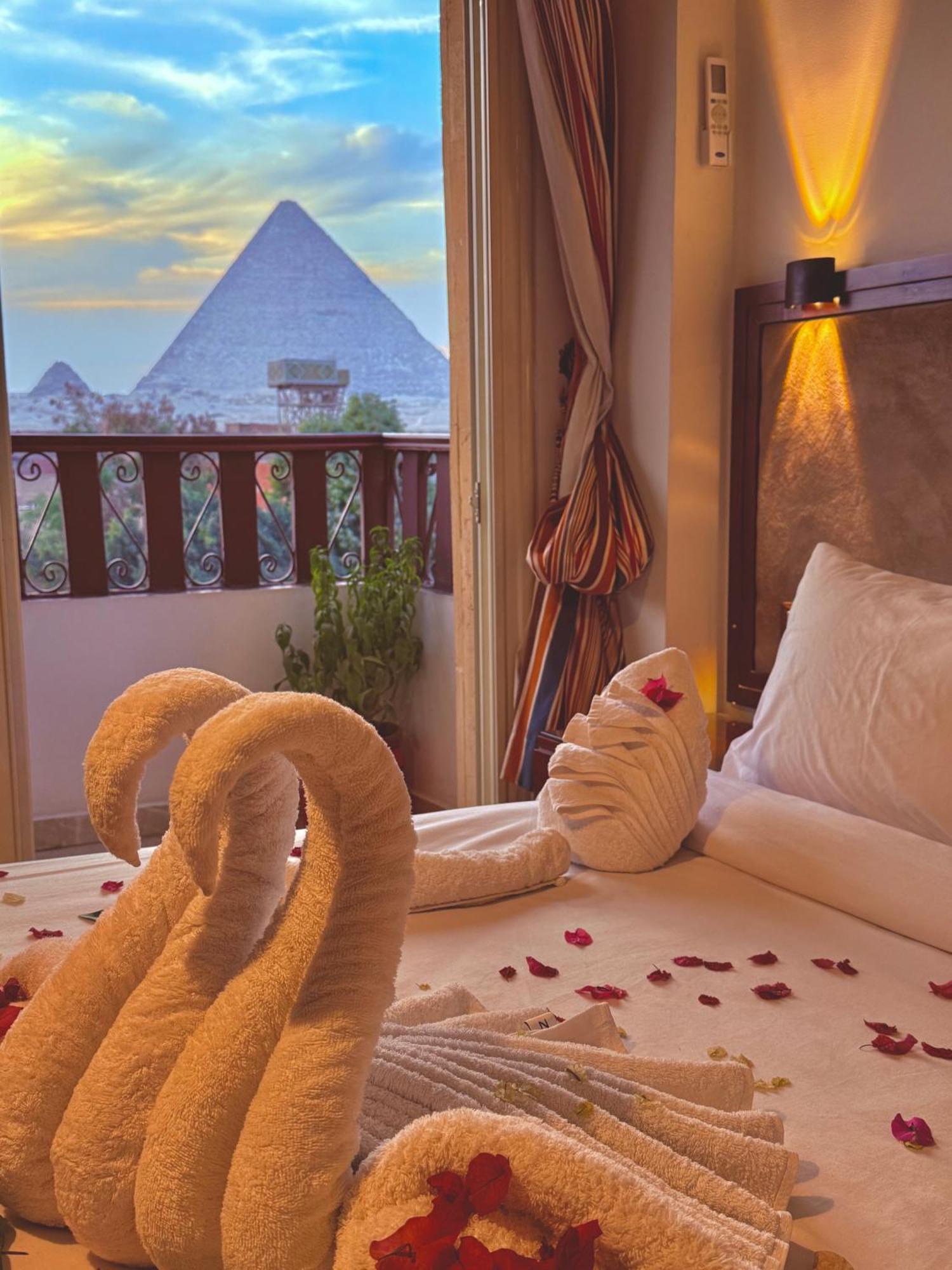 Flower Pyramids Inn Kafrat al Jabal Exterior foto