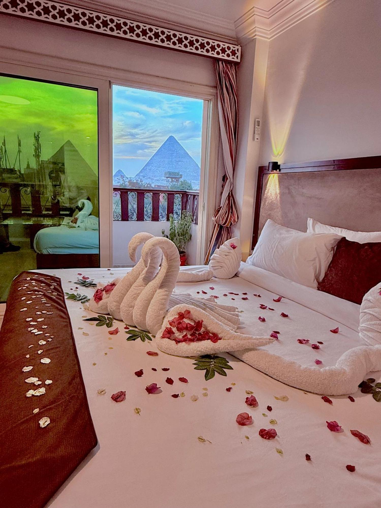 Flower Pyramids Inn Kafrat al Jabal Exterior foto
